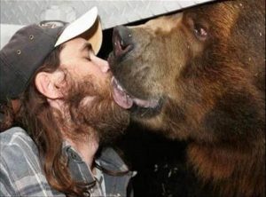 "Kiss a bear!" Yiddish insult
